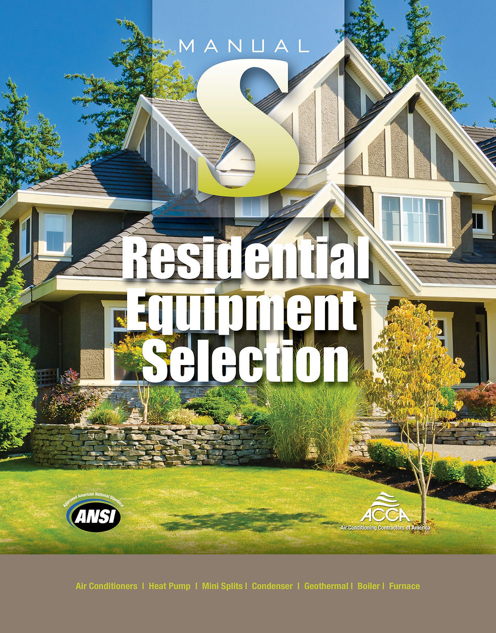 Manual S¨ - Residential Equipment Selection (2nd Edition)