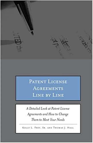 Patent License Agreements Line by Line