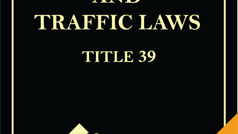 New Jersey Motor Vehicle & Traffic Laws - 2022 Edition | Media