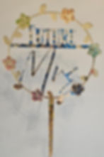 Cake Topper 2 Layer