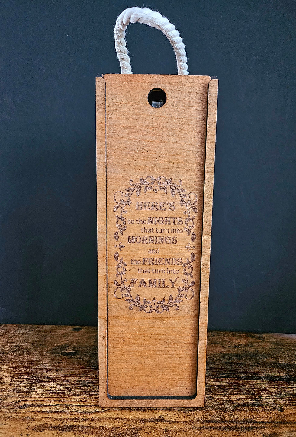 Thumbnail: Double Walnut Rocks Glass Set