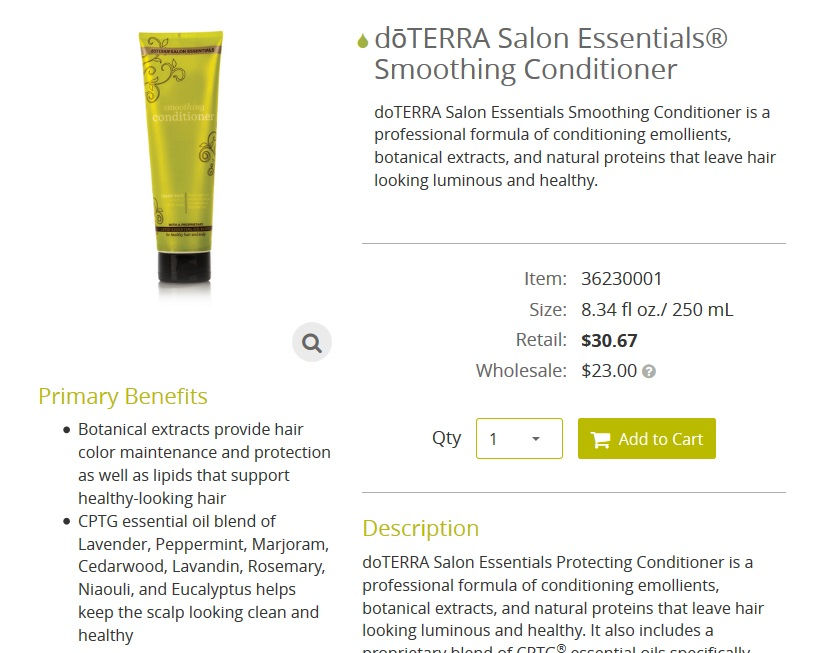 Thumbnail: Salon Essentials® Smoothing Conditioner 柔順調理護髮素 250ml