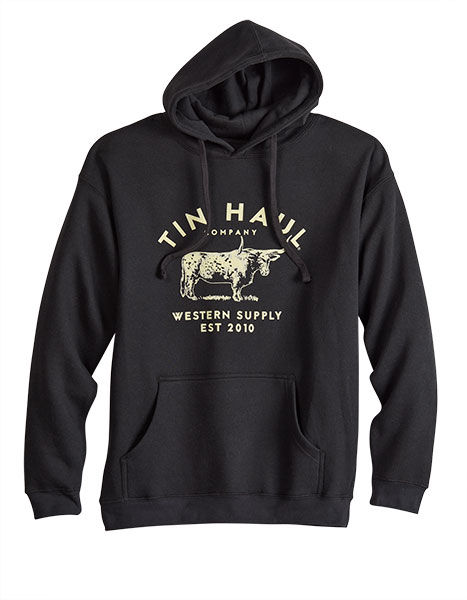 Men's Tin Haul Western Supply Bull Hoodie