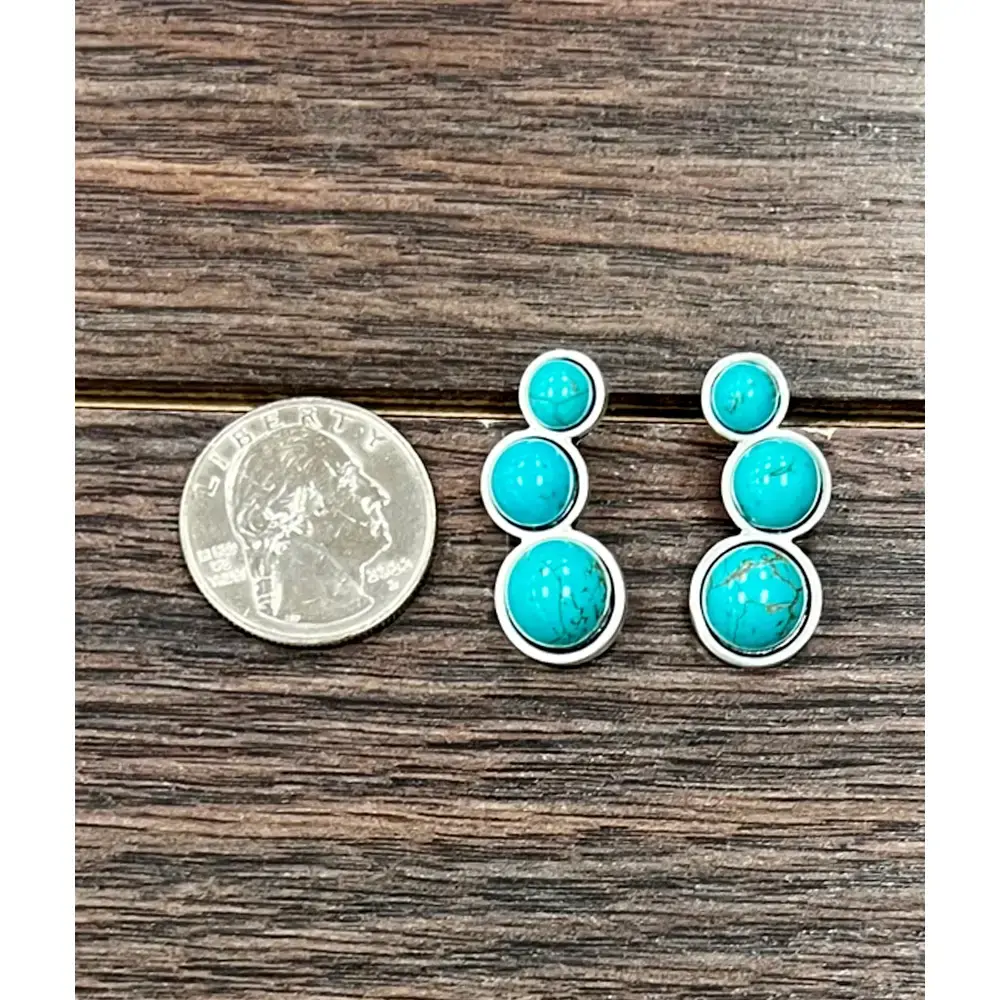Turquoise Stud Earrings