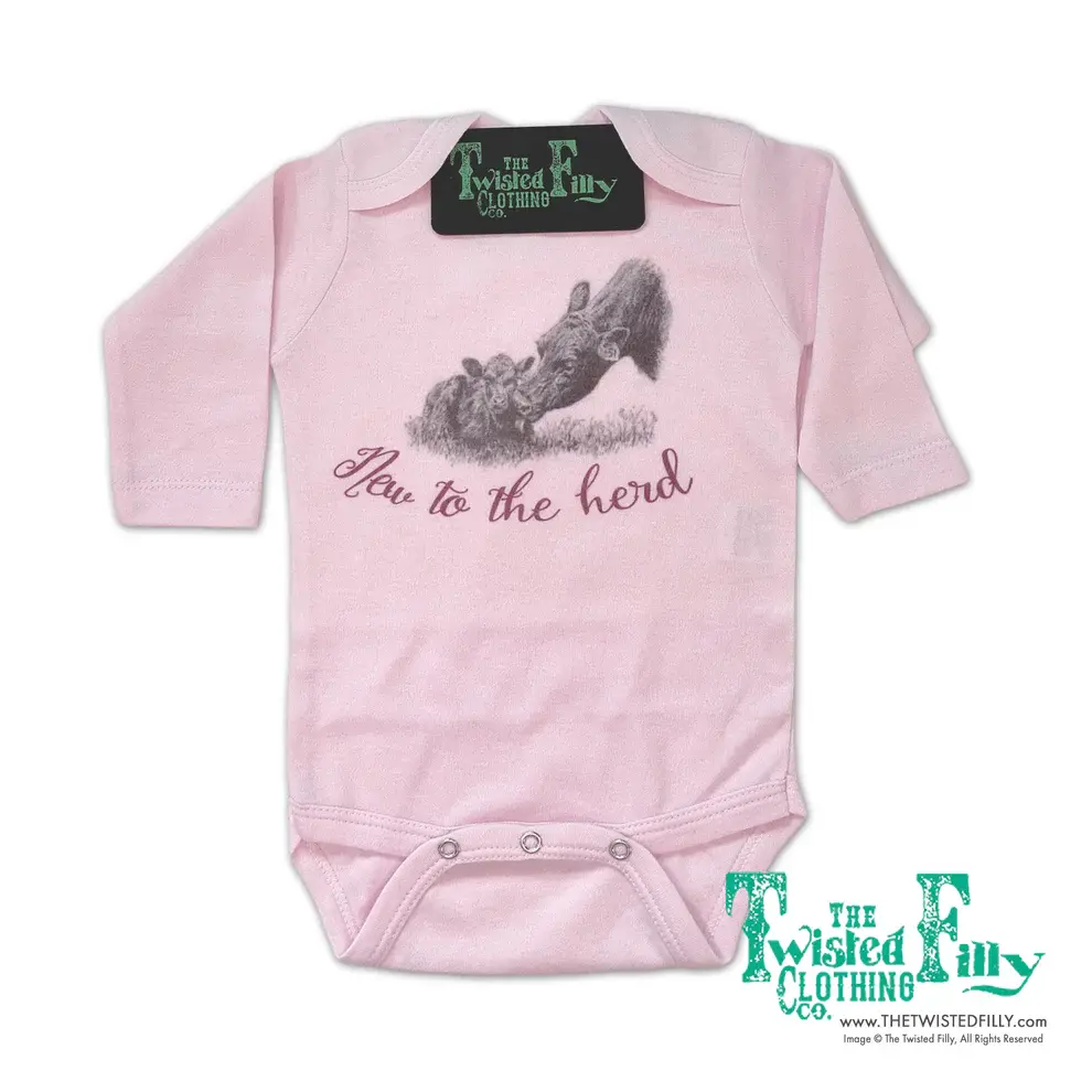 New To The Herd - L/S Infant One Piece