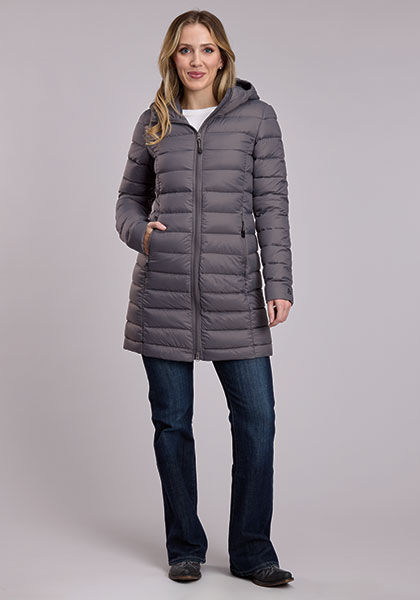 CRUSHABLE DOWN FILLED LONG COAT