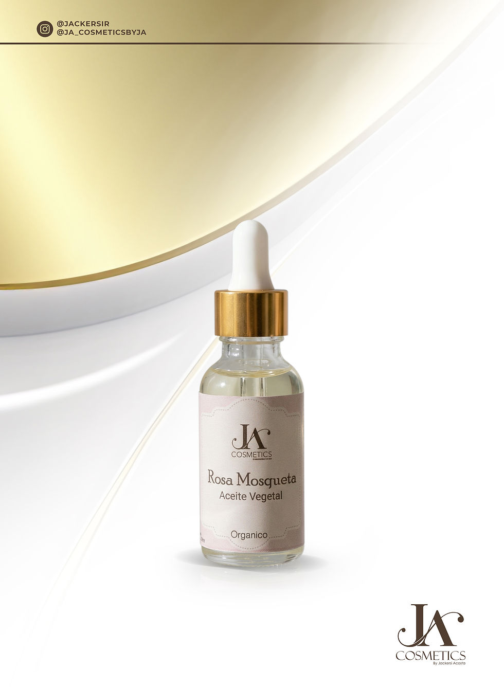 Aceite de rosa mosqueta JA Cosmetics