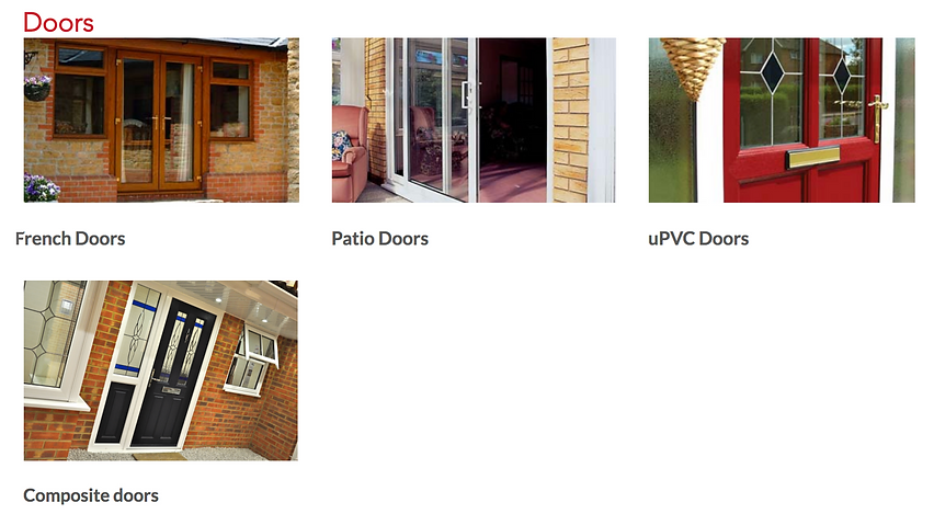 french doors, patio doors, uPVC doors, composite doors