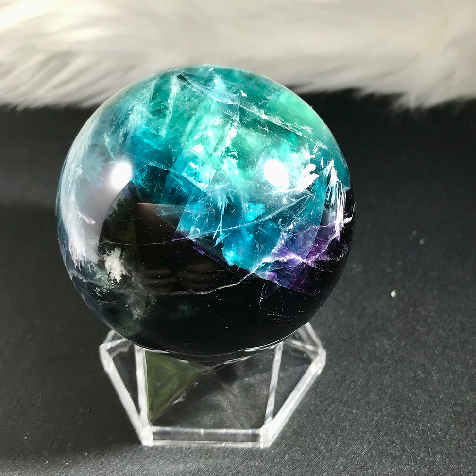 Thumbnail: Top Quality Feather Fluorite