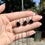 Thumbnail: Black Tourmaline Tear Drop Necklace