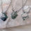 Thumbnail: Moss Agate Faceted Freeform Necklace