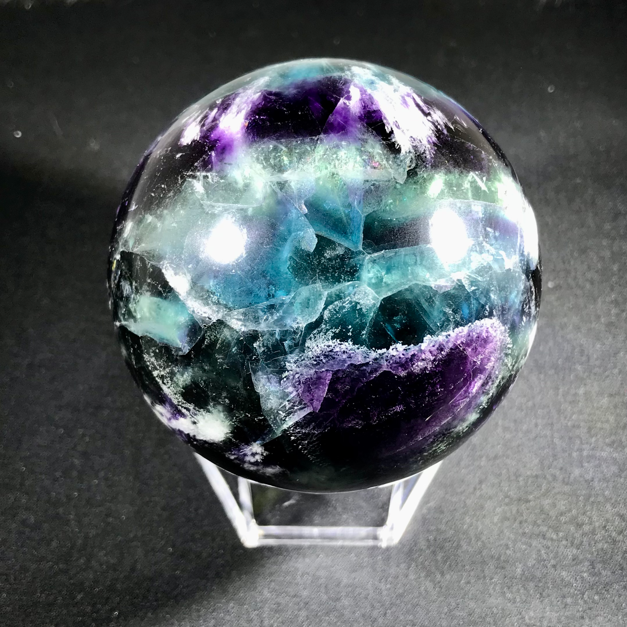 Top Quality Feather  Fluorite