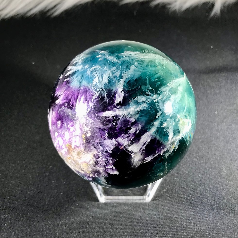 Thumbnail: Top Quality Feather Fluorite