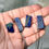 Thumbnail: Lapis Lazuli Bar Pendant Necklace 