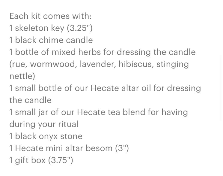 Thumbnail: Hecate Enchanted Key Kit