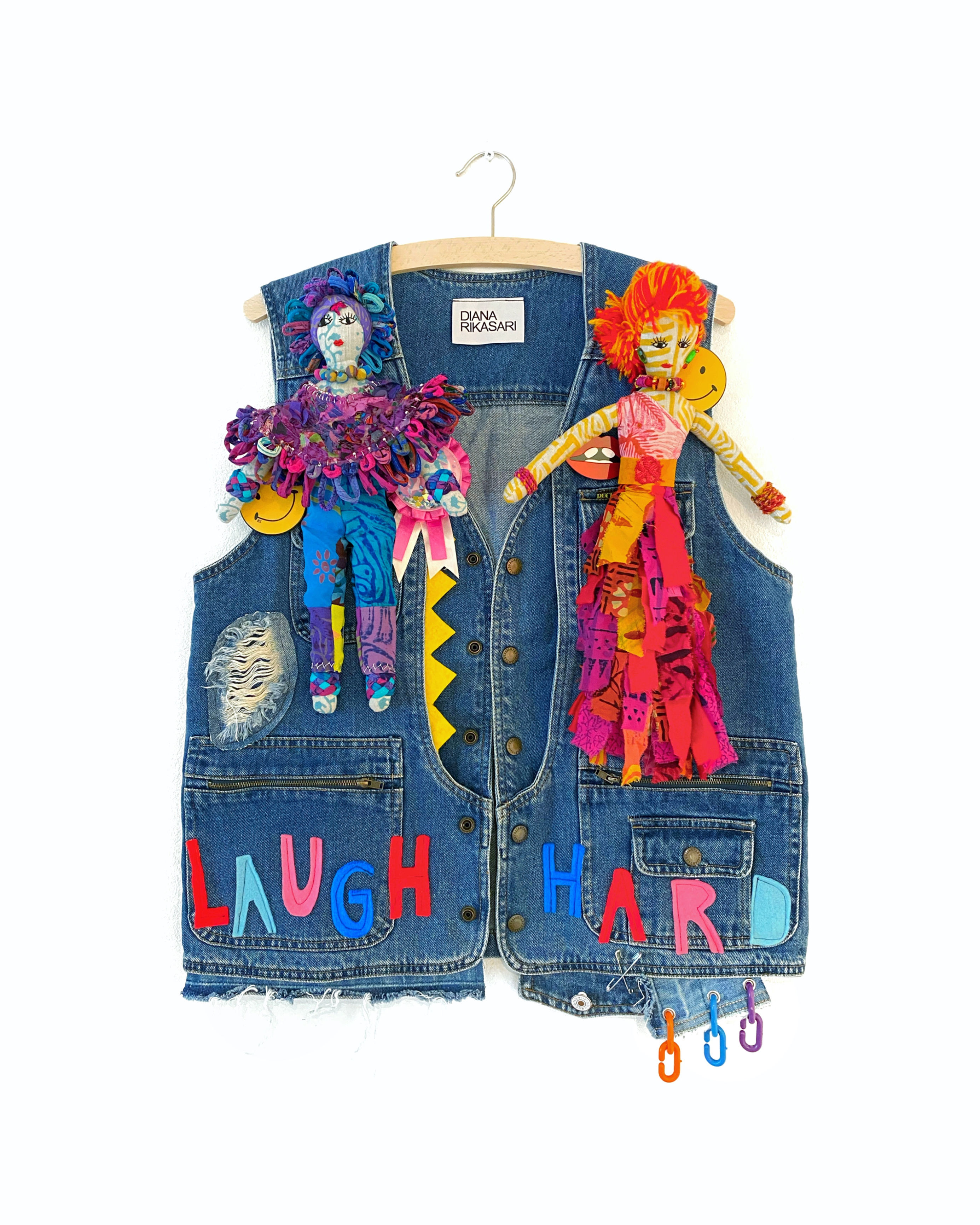 Upcycled Dolls Vest