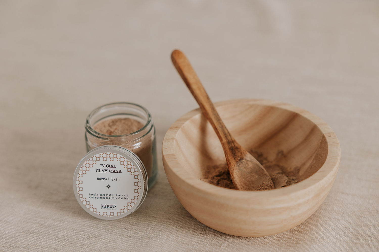 Natural Clay Face Mask natuurlijk kleimasker