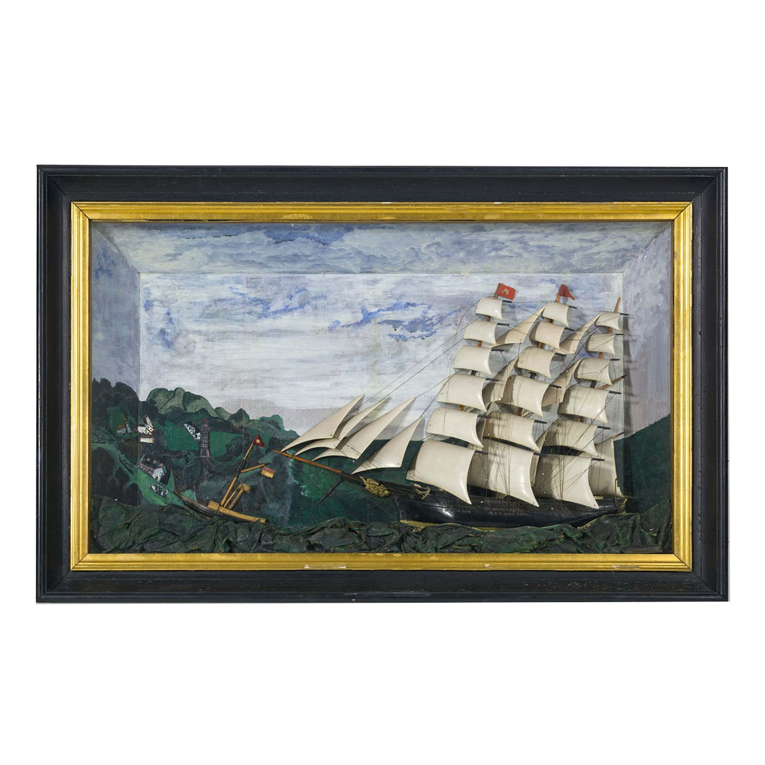 Detailed Ship Diorama