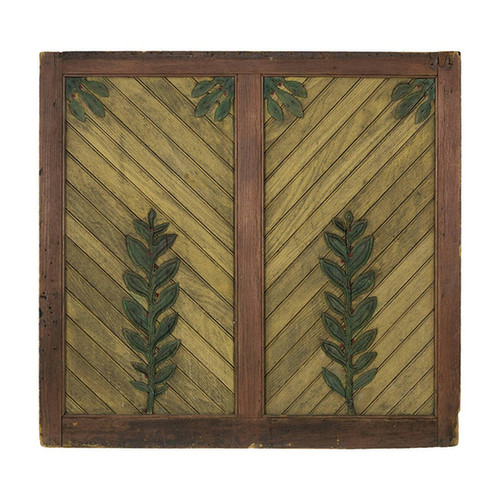 Paint Decorated Fireboard Sylvia Antiques