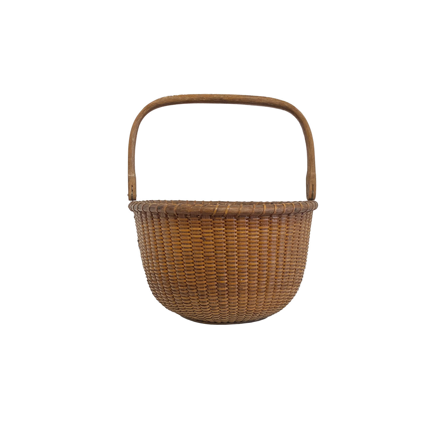 8" Round Nantucket Lightship Basket