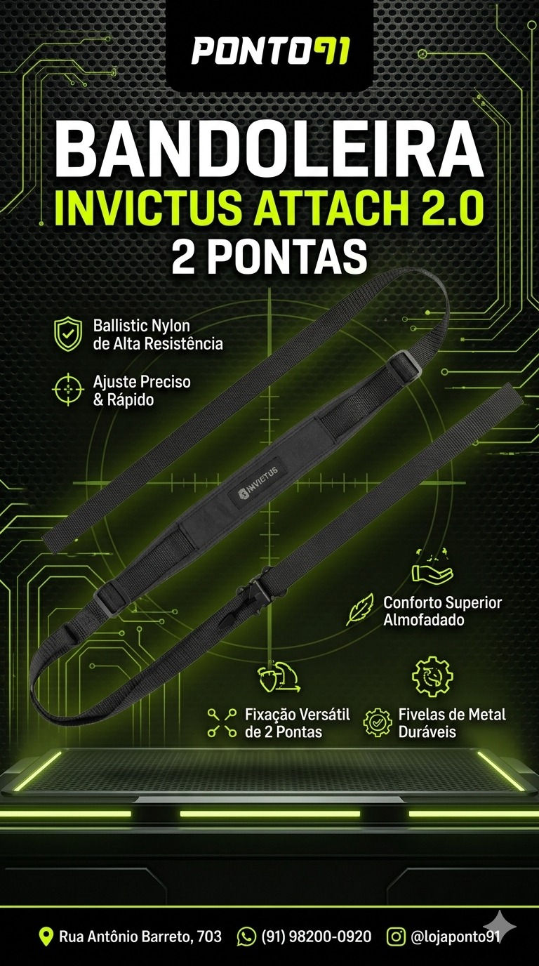Bandoleira Invictus Attach 2.0