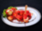 Original Berliner Currywurst in Darm