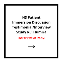 HS Patient Immersion Discussion RE: Humira