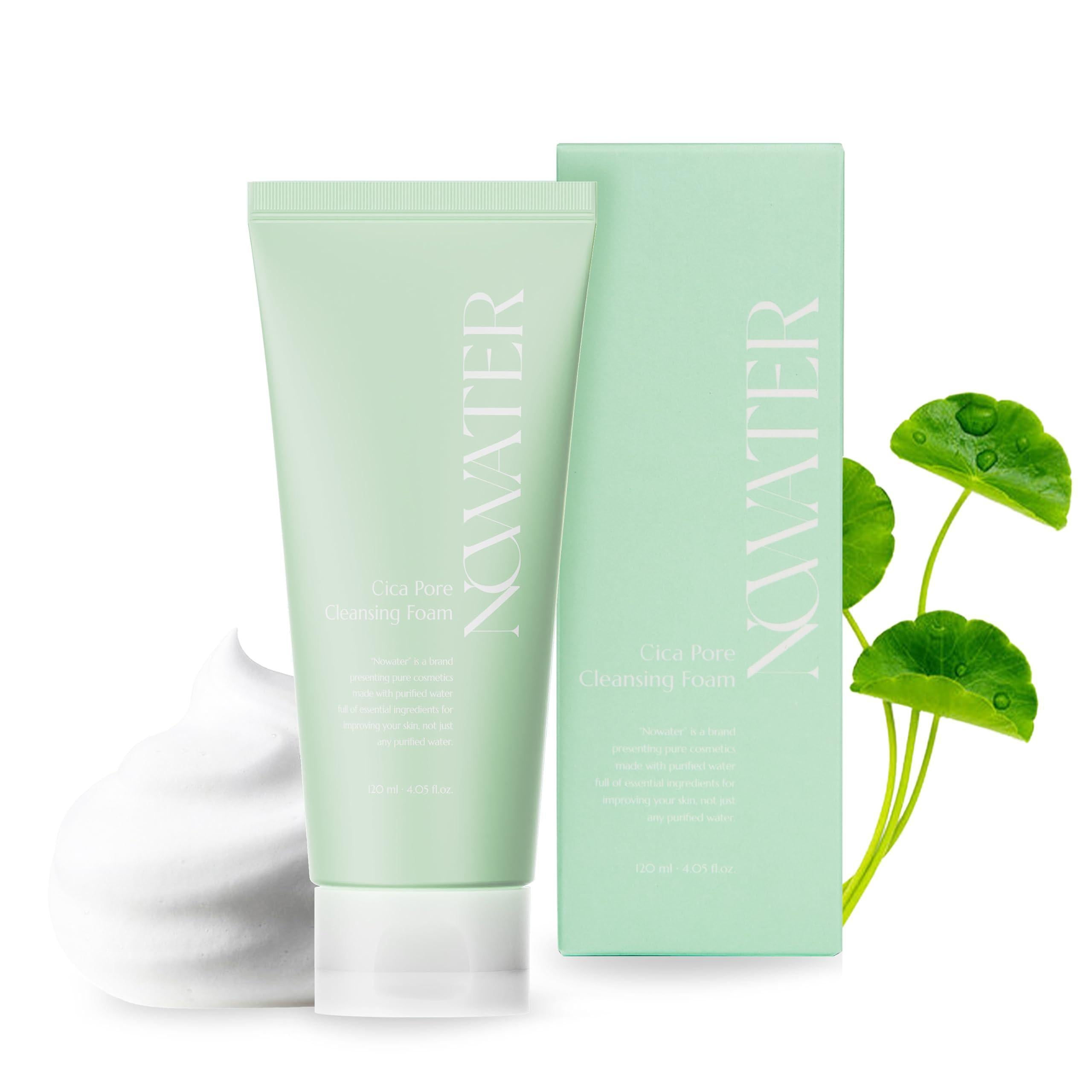 Cica Pore Cleansing Foam 4.05 Fl Oz Sebum Control Hyaluronic Acid Aloe Daily