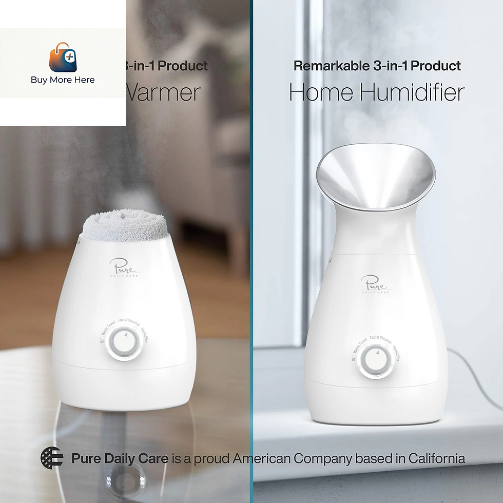 Thumbnail: Nano Steamer 3-In-1 Ionic Facial Nano Facial Mister 5-Piece Stainless Steel Skin