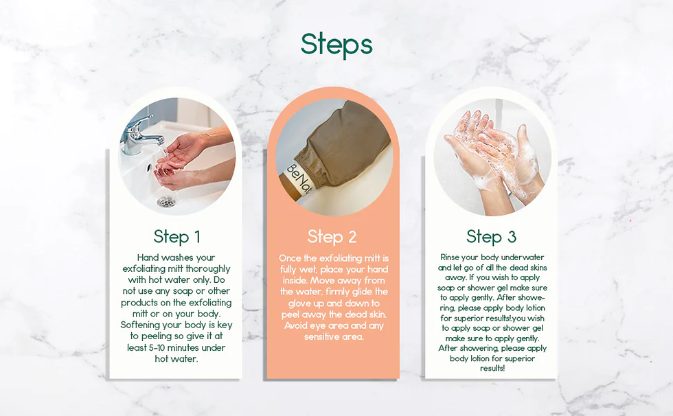 Thumbnail: Silk Exfoliating Bath Gloves