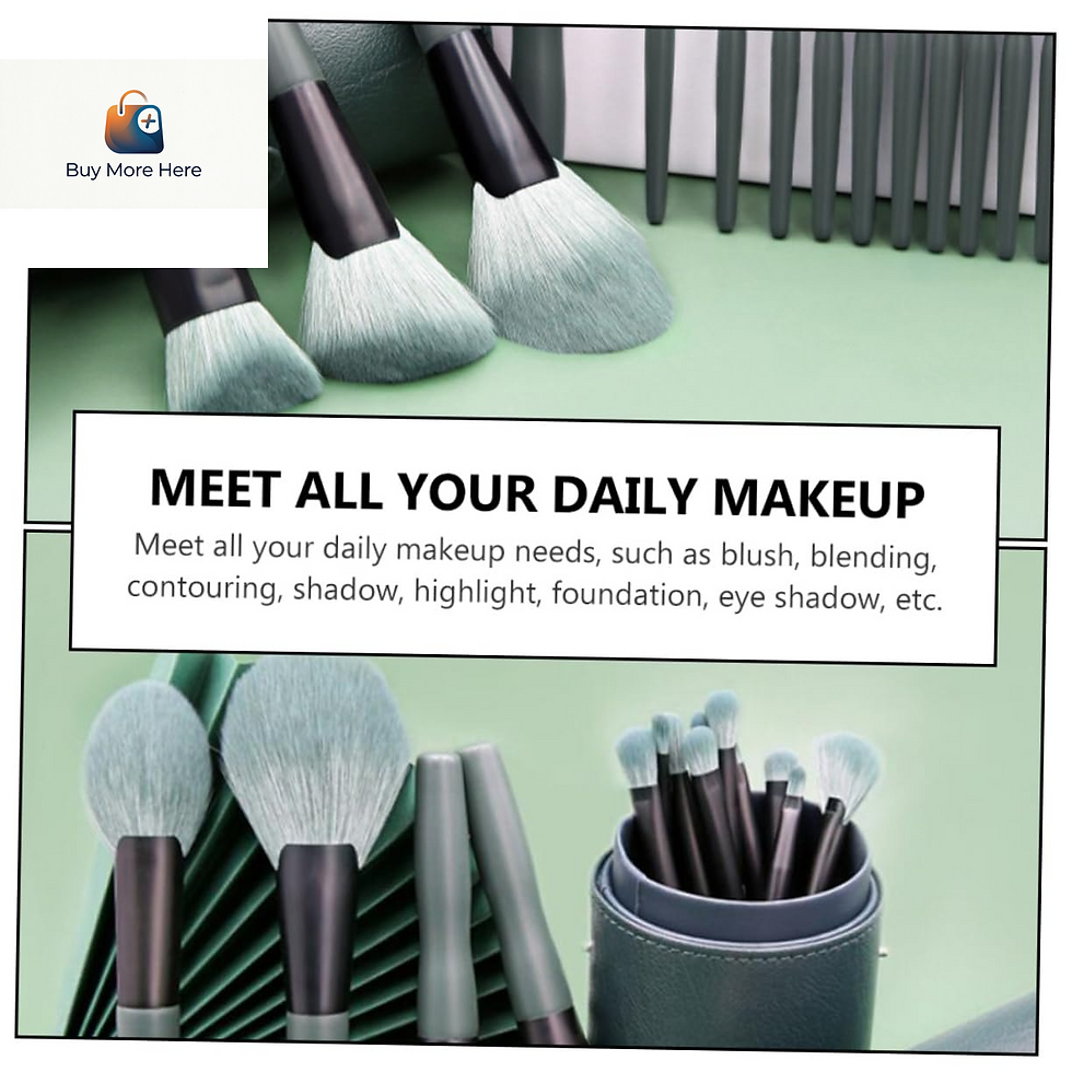 Thumbnail: Hemoton 14Pcs Makeup Brush Cosmetics Accessory Makeup Tool Quality Material Brus