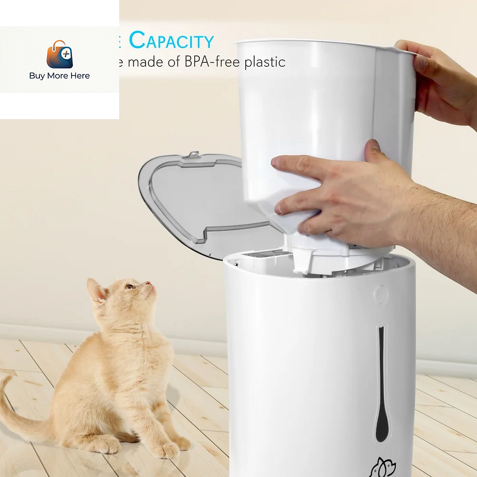 Thumbnail: Smart Automatic Pet Feeder with Voice Message -  SLAPF30