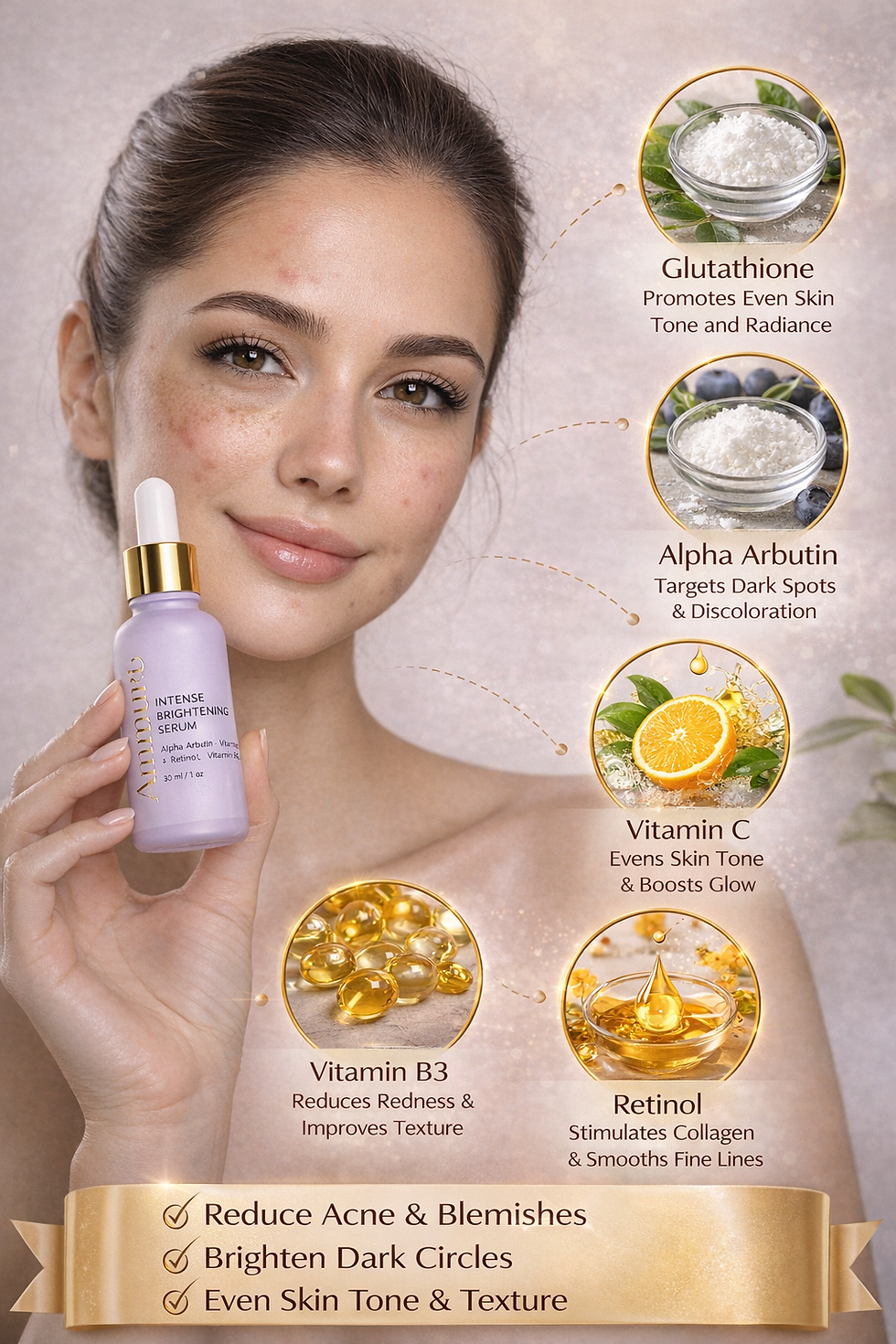 Thumbnail: Ammuri Skincare Whitening Lightening Serum for Radiance