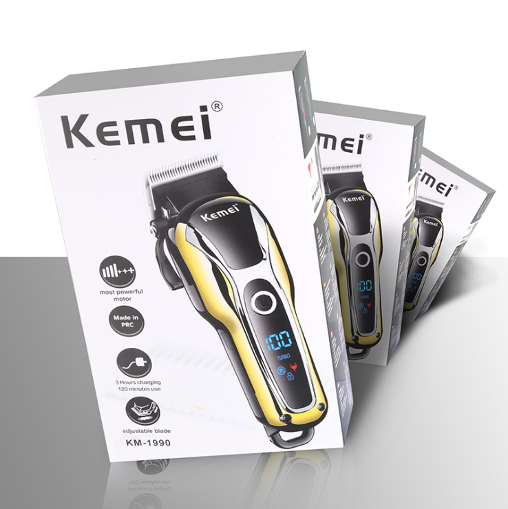 Thumbnail: KM-1990 Electric Hair Clipper and Trimmer
