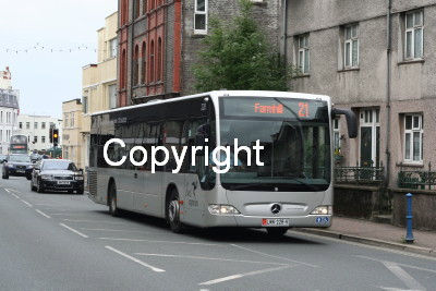 Bus Vannin No. 228 LMN228H (o/s 21)