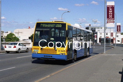 Brisbane Transport No. 345 345BVK
