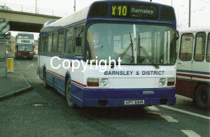 Barnsley & District No. 121 VPT591R (o/s X10)
