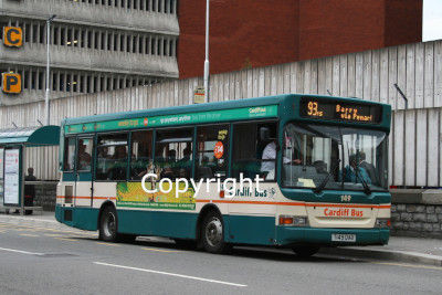 Cardiff Bus No. 149 T149DAX