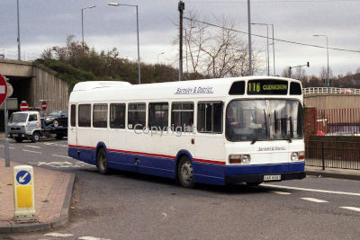 Barnsley & District No. 117 XAK458T (116 Cudworth)