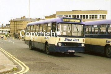 Blue Bus No. 25 GMS294S