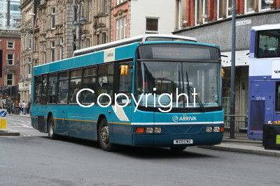 Arriva Yorkshire Group No. 109 W109EWU (o/s Duncan St)