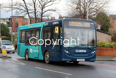 Arriva Yorkshire Group No. 1031 YY14LHC (o/s 105 Portobello)