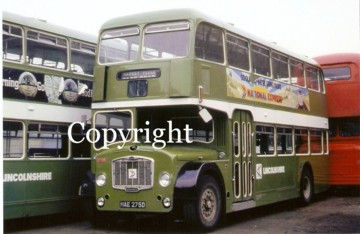 Lincolnshire RC (N) No. 2709 HAE275D - orig. Bristol OC
