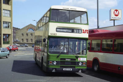 Yorkshire Rider No. 5083 A83KUM (o/s 318)