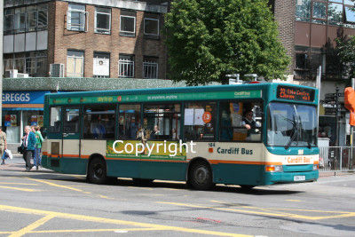 Cardiff Bus No. 184 X184CTG