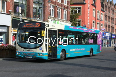 Arriva Yorkshire Group No. 1107 YJ08DVN (n/s 254)