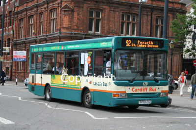 Cardiff Bus No. 178 X178CTG