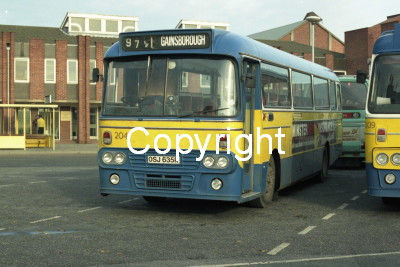 Chesterfield Transport Ltd No. 204 OSJ635R - orig. WSMT (97 ns)