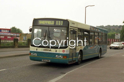 Arriva Yorkshire Group No. 104 W104EWU (n/s X33)