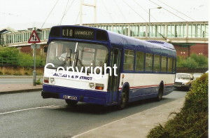 Barnsley & District No. 119 GOL405N (X10 Barnsley)